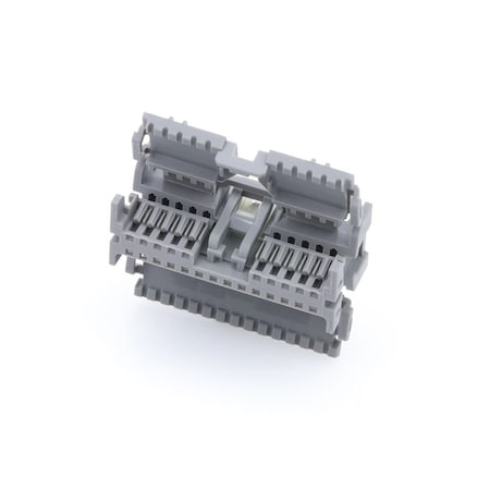 Molex Combination Line Connector, 24 Contact(S), Female, Crimp Terminal, Receptacle 348242246